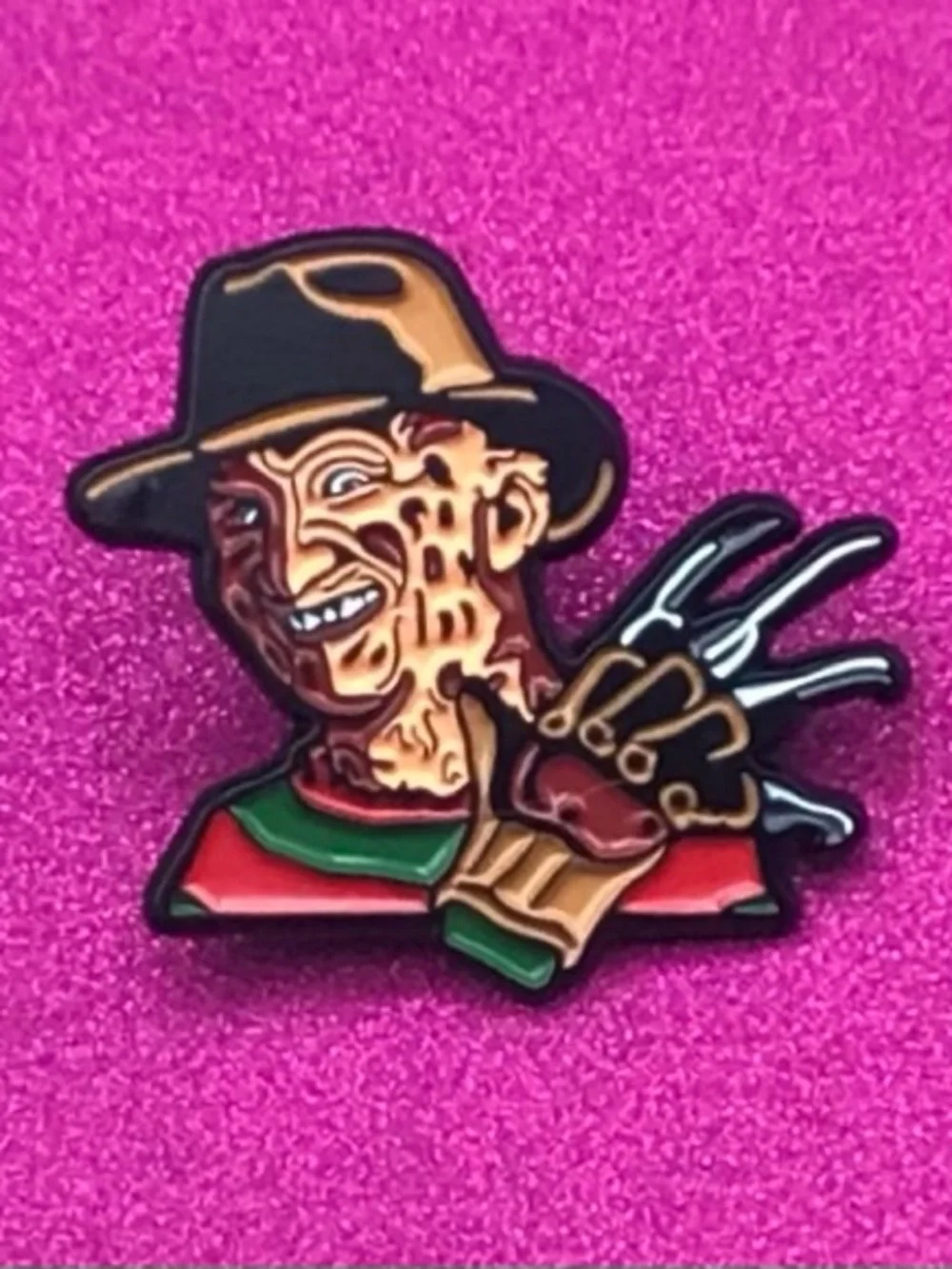 Krueger Enamel Pin